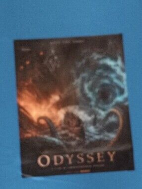 T-shirt From The Movie "The Odyssey" Print Depicting A Swirling Sea
